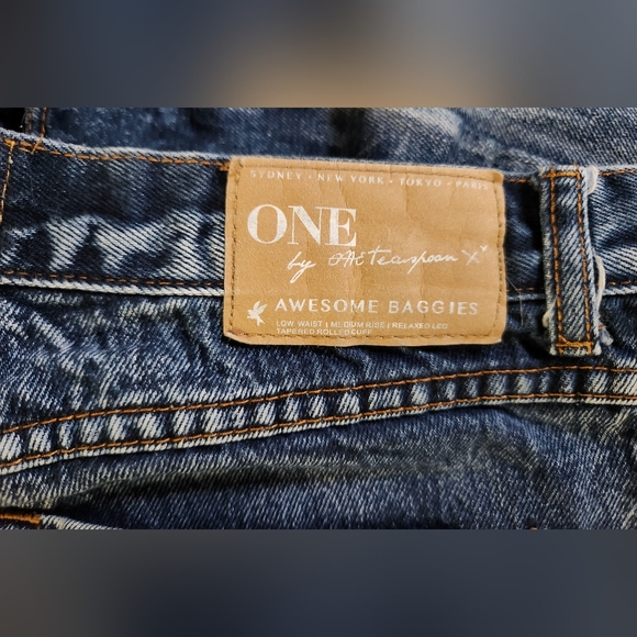 NWOT One x One Teaspoon cuffed jeans - Picture 2 of 5